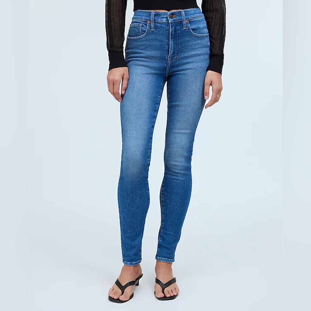 Madewell 10” High Rise Skinny Jeans (Tall)